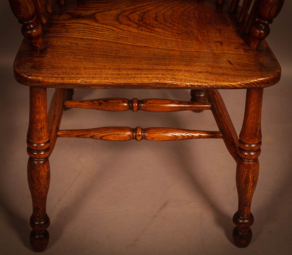 An Ash and Elm High Back Windsor Chair View IV