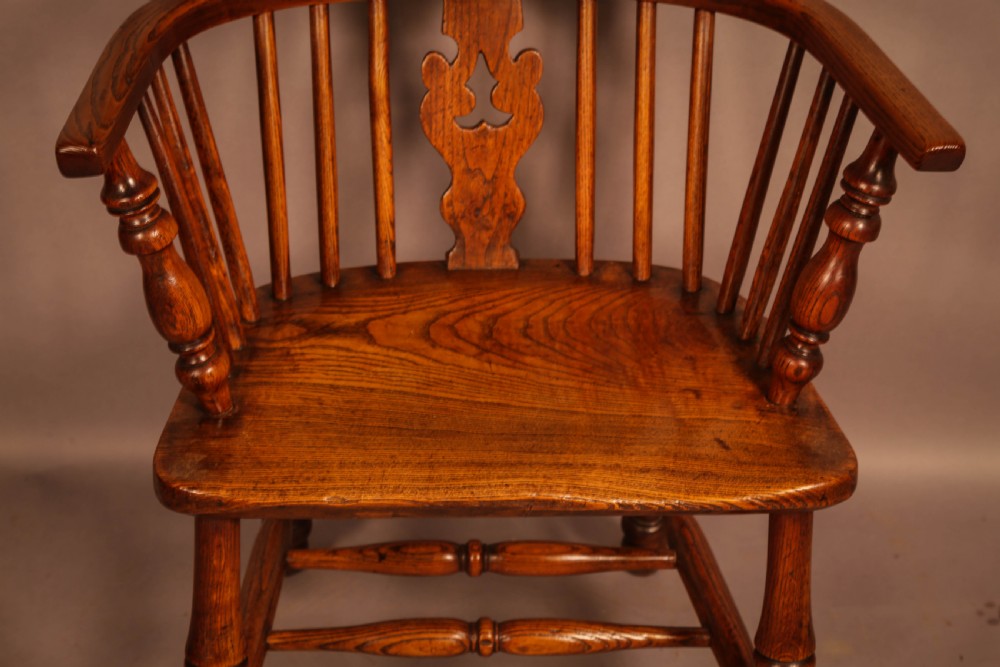 An Ash and Elm High Back Windsor Chair View V