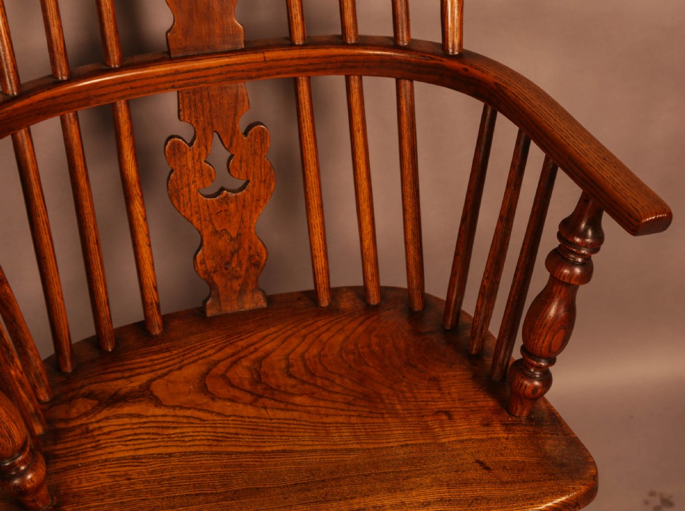 An Ash and Elm High Back Windsor Chair View VIII