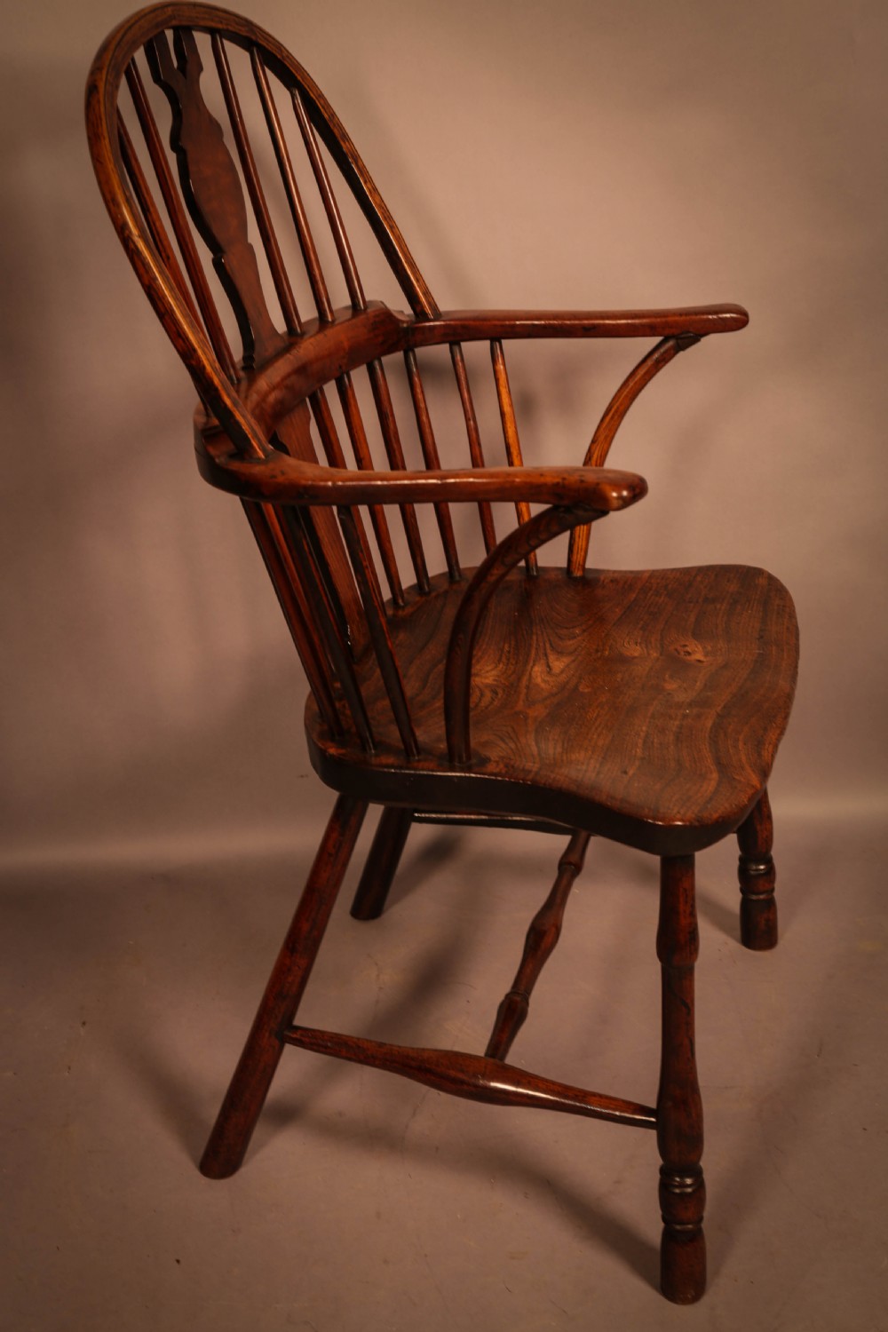 A Thames Valley High Windsor Chair in Fruit Wood View II