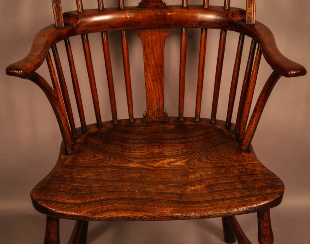 A Thames Valley High Windsor Chair in Fruit Wood View V
