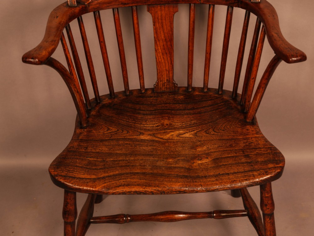 A Thames Valley High Windsor Chair in Fruit Wood View VI