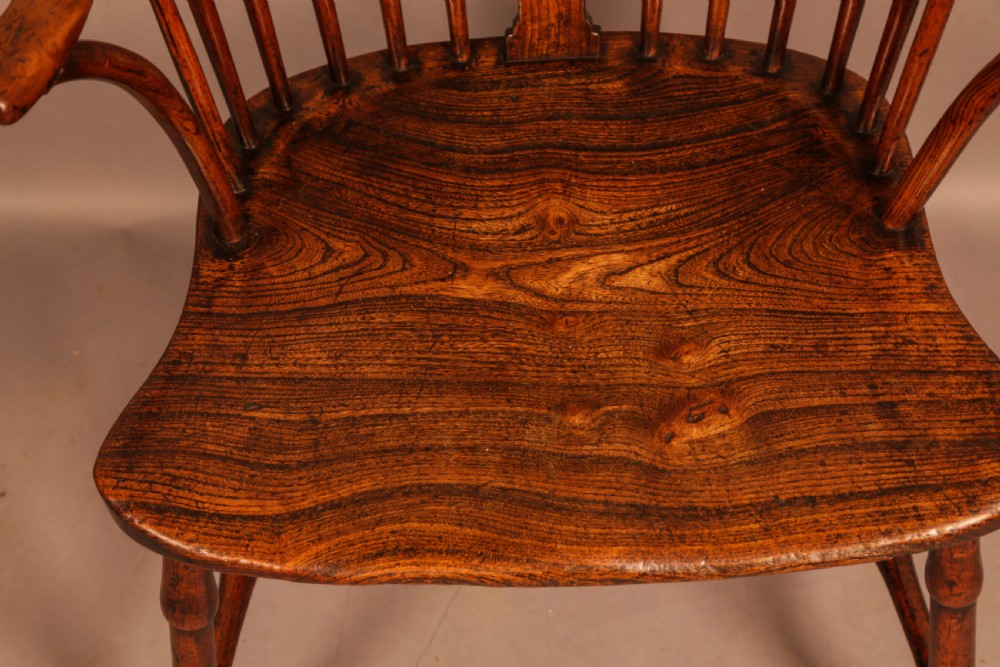 A Thames Valley High Windsor Chair in Fruit Wood View XI