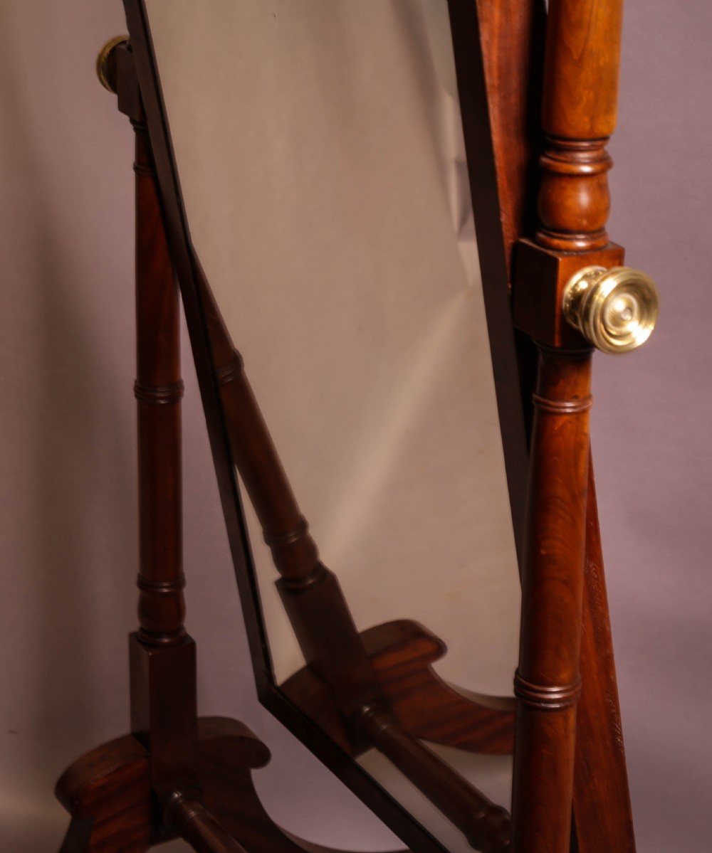 A Georgian Cheval Mirror View III