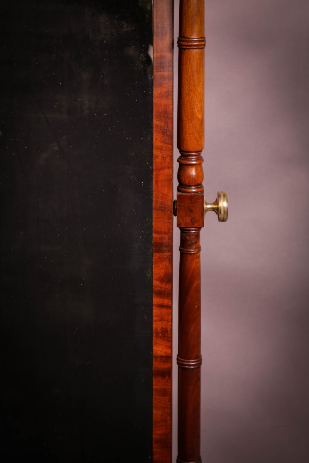 A Georgian Cheval Mirror View VI