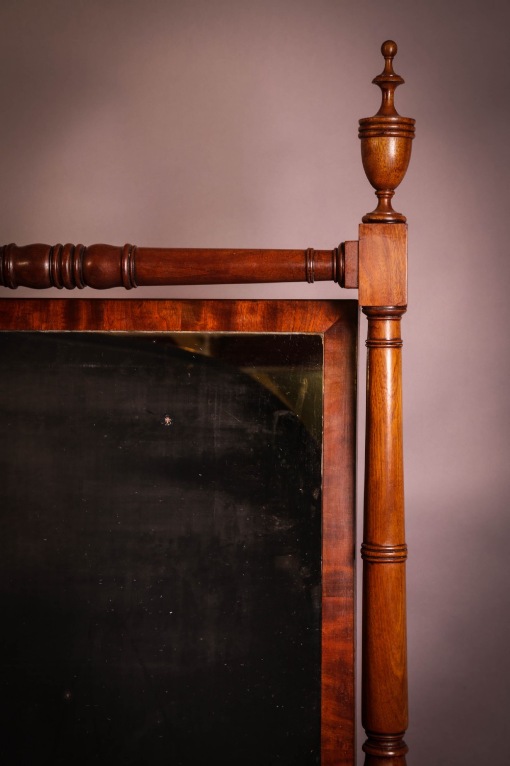 A Georgian Cheval Mirror View VII