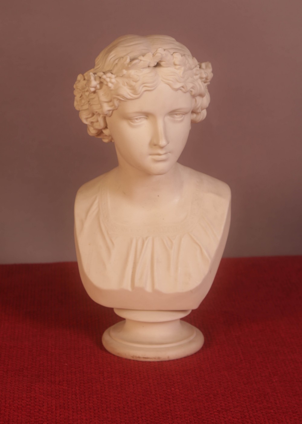 Parien Bust of the May Queen