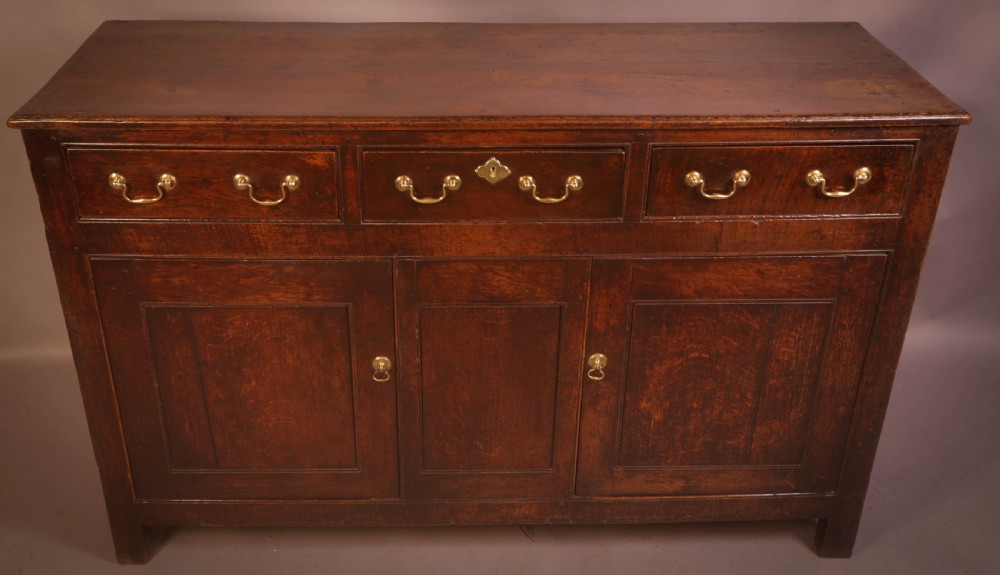 A Georgian Oak Serving Dresser