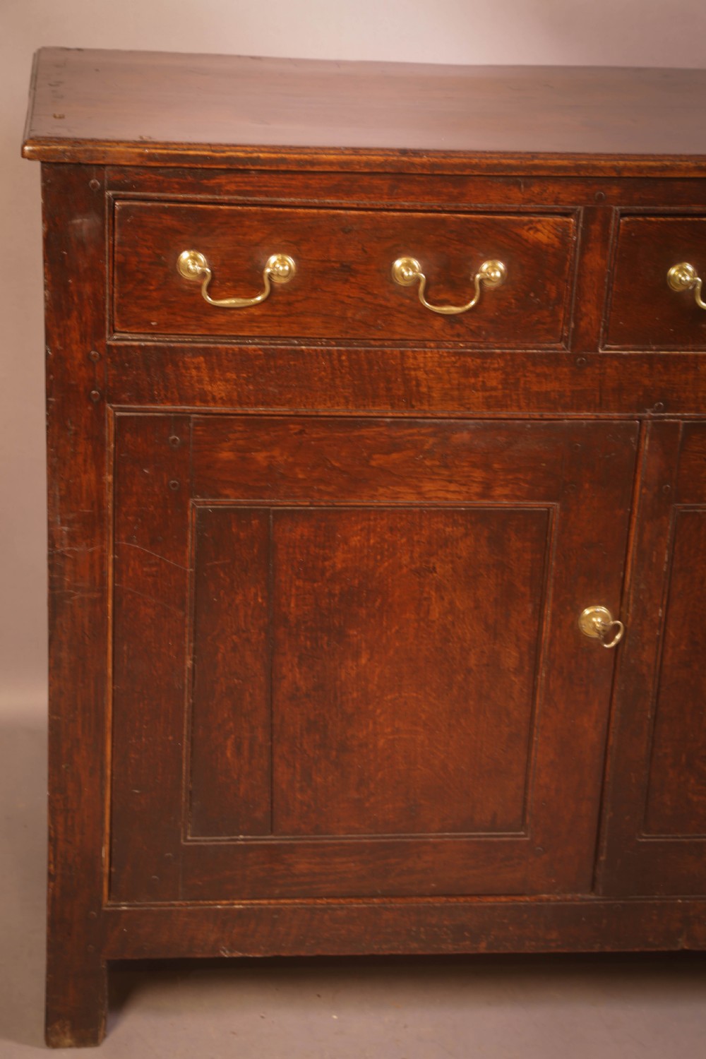 A Georgian Oak Serving Dresser View V