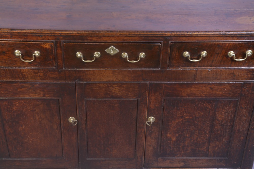 A Georgian Oak Serving Dresser View IX