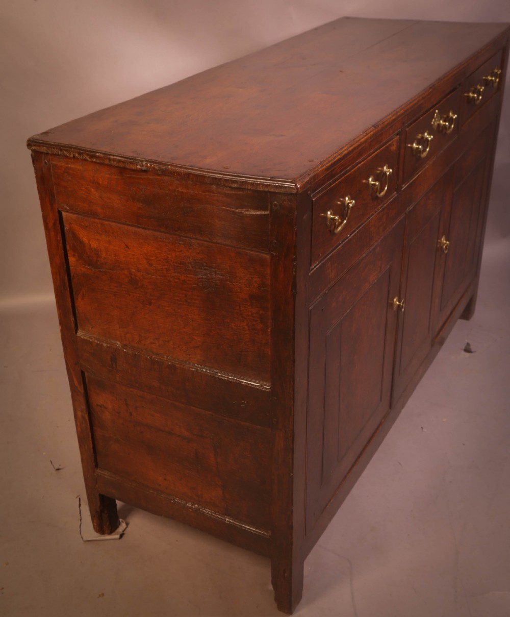 A Georgian Oak Serving Dresser View X