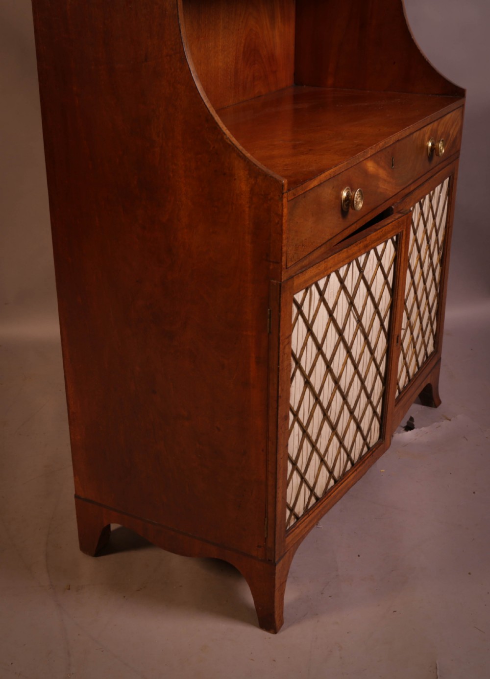 Regency Period Waterfall Bookcase View IV