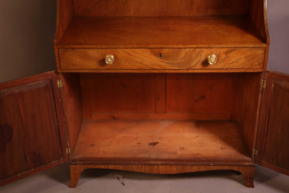 Regency Period Waterfall Bookcase View VI