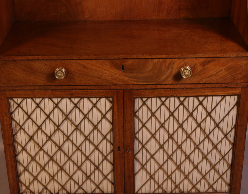 Regency Period Waterfall Bookcase View VII