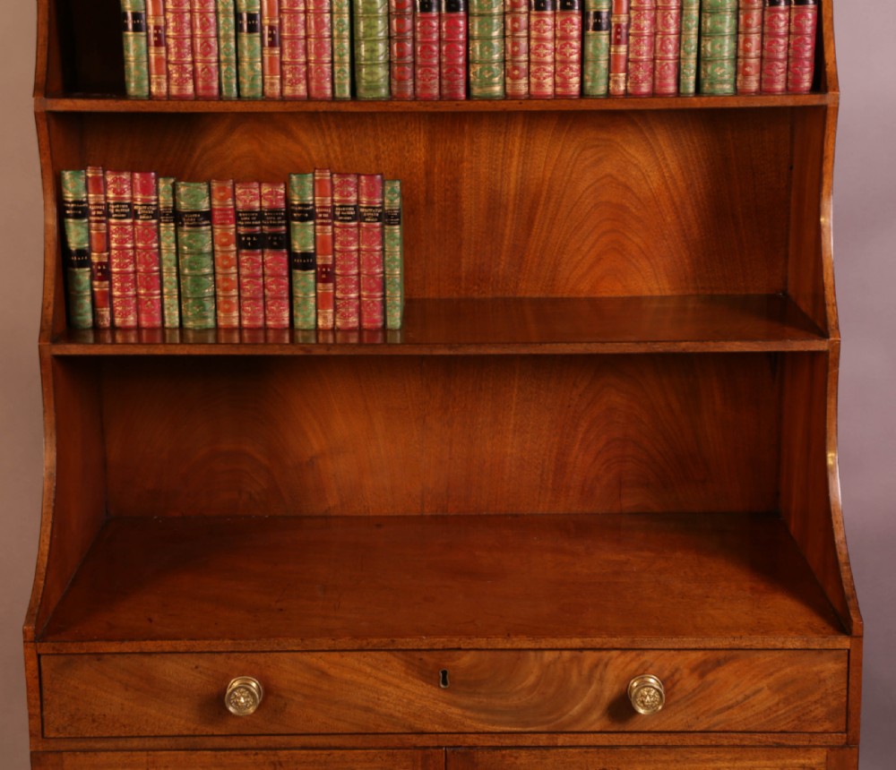 Regency Period Waterfall Bookcase View VIII