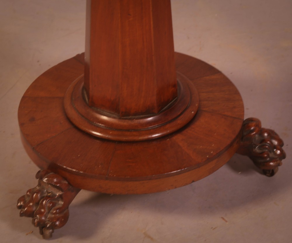 A Mahogany Library occaisional table View IV
