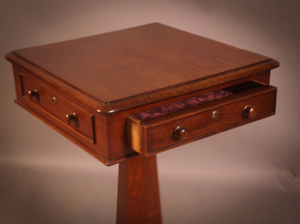 A Mahogany Library occaisional table View VI