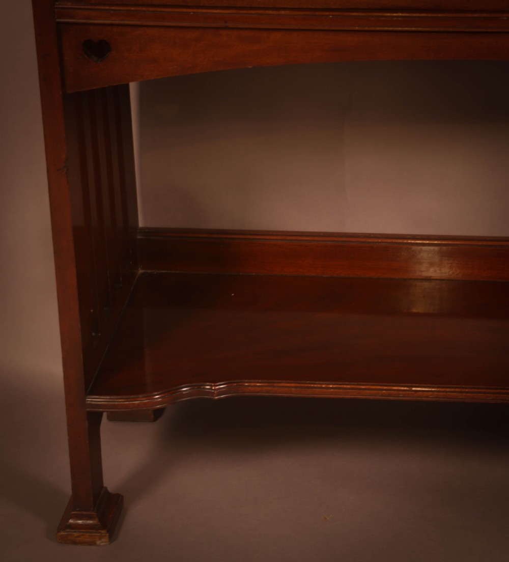 A Good Art Nouveau Display Cabinet in Mahogany View X