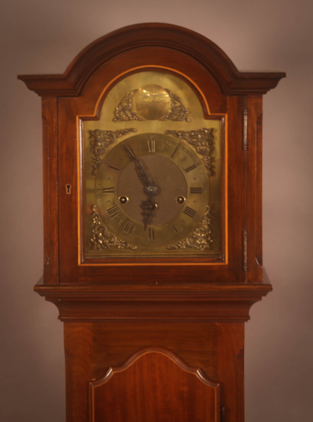 An 1920s Grandaughter longcase clock View IV