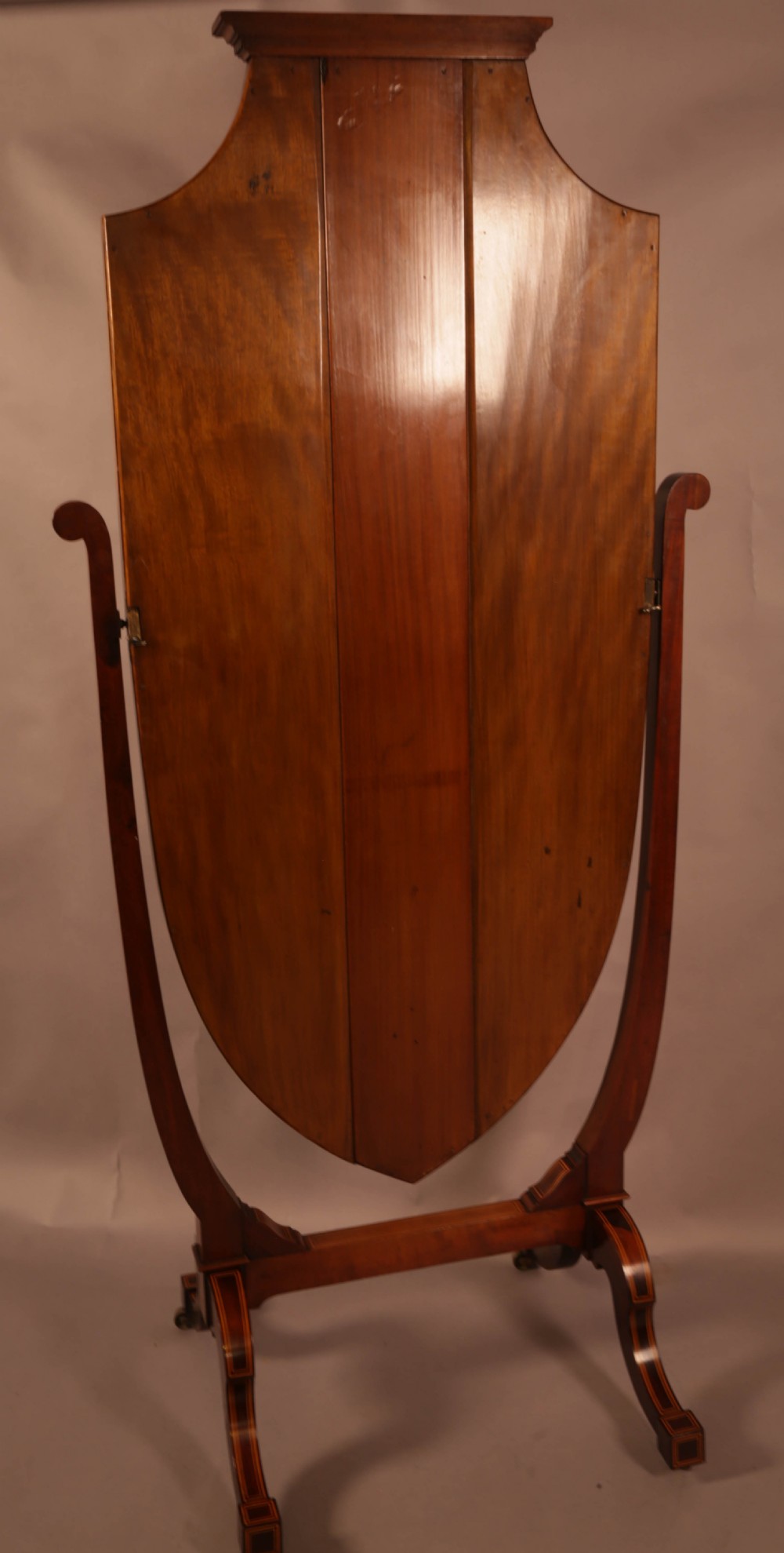 A Late Victorian Cheval Mirror View VII