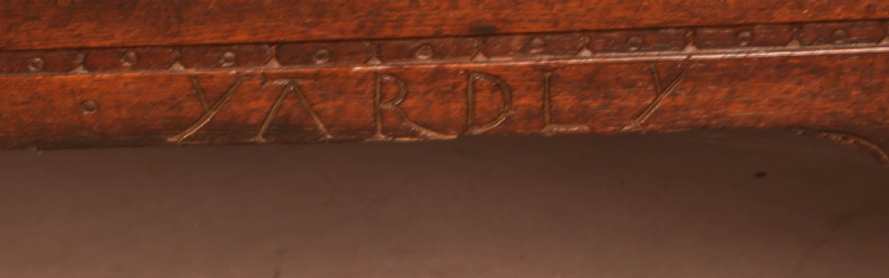 A Very nice 17th century Blanket Box Elizabeth Yardly View II