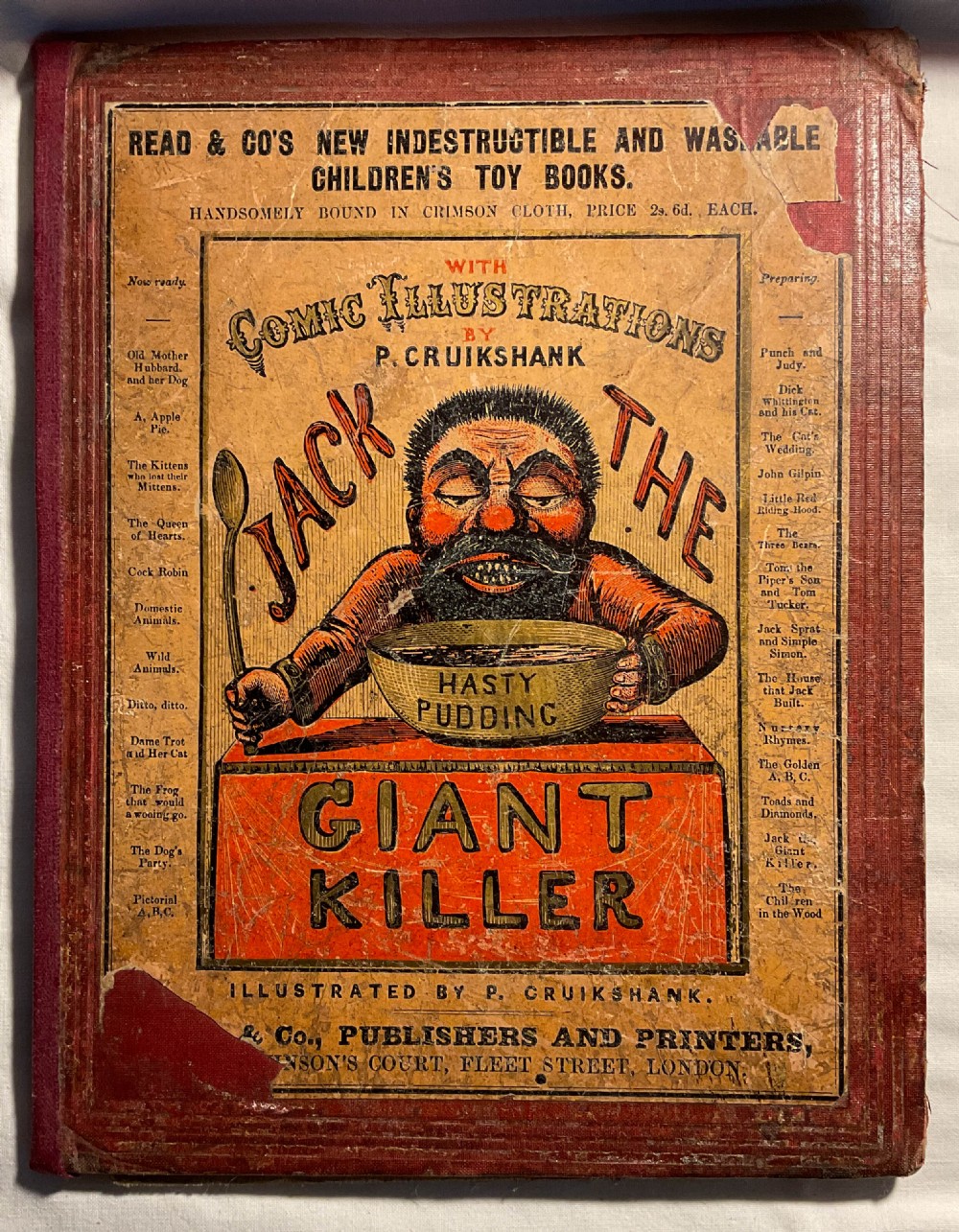 Children's story book , Jack the Giant Killer