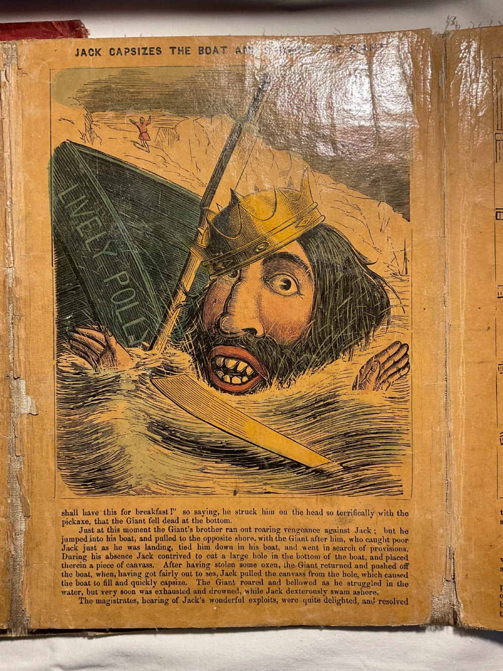 Children's story book , Jack the Giant Killer View IV