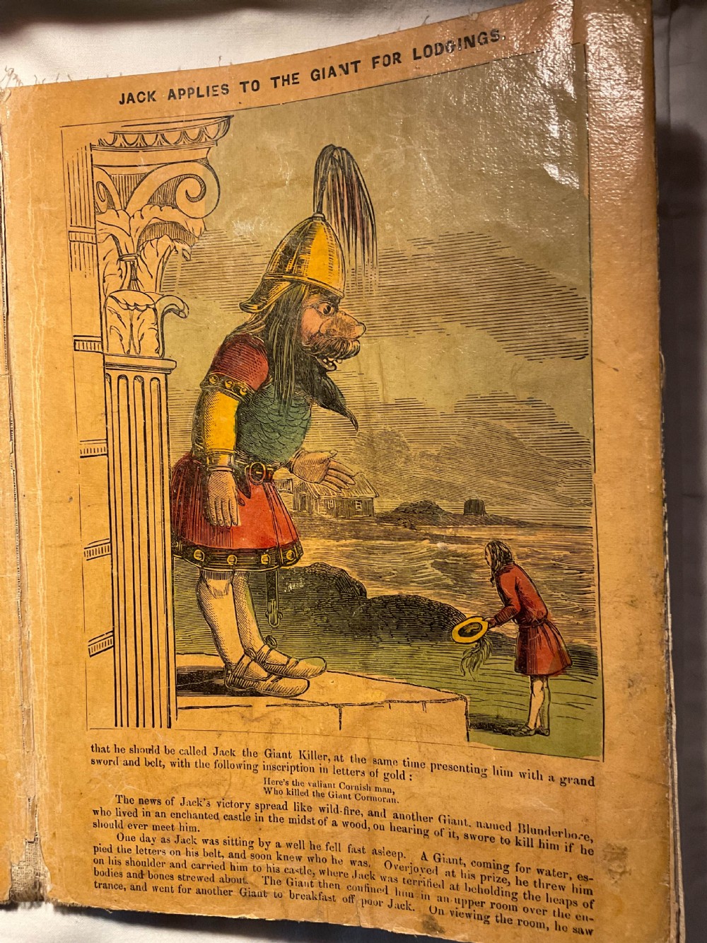 Children's story book , Jack the Giant Killer View V