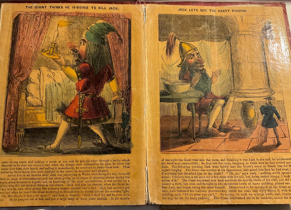 Children's story book , Jack the Giant Killer View VI