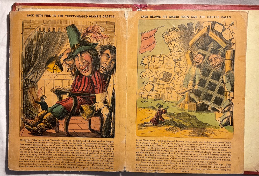 Children's story book , Jack the Giant Killer View VII