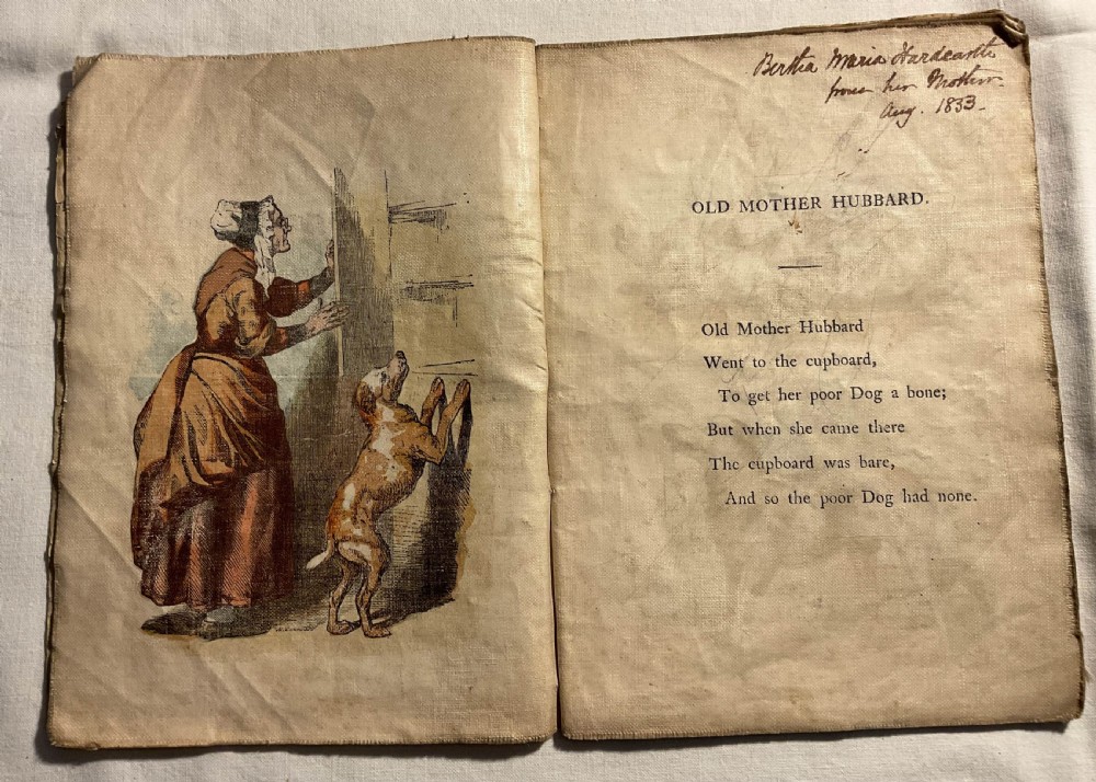 Children's Nursery Rhyme cloth  book