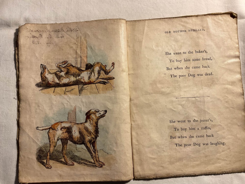 Children's Nursery Rhyme cloth  book View III