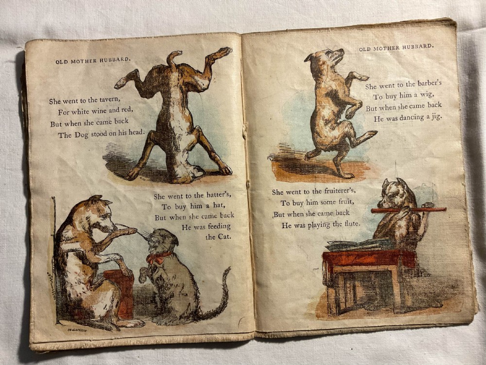 Children's Nursery Rhyme cloth  book View V