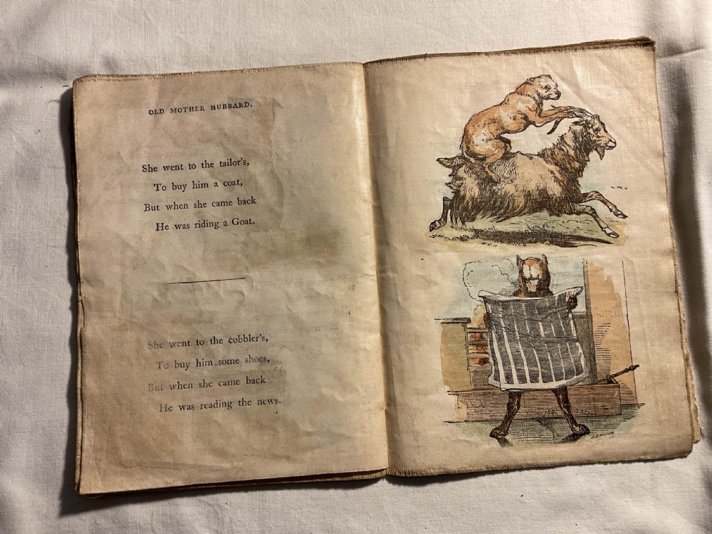 Children's Nursery Rhyme cloth  book View VI