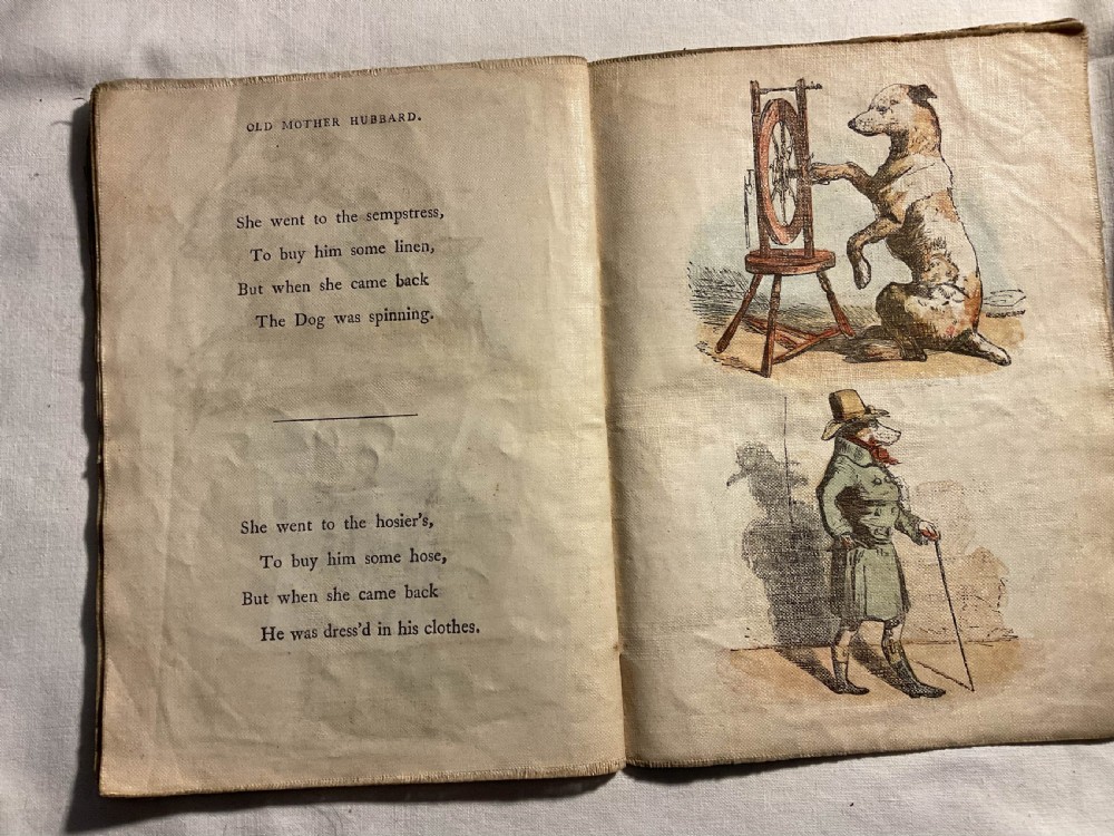 Children's Nursery Rhyme cloth  book View VII