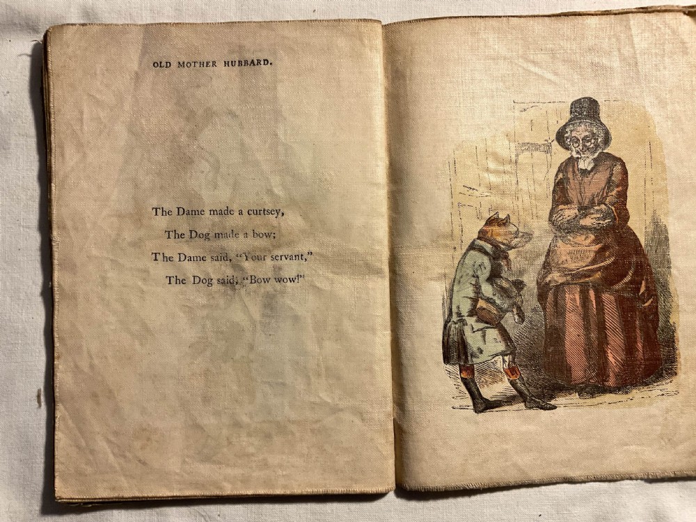 Children's Nursery Rhyme cloth  book View VIII