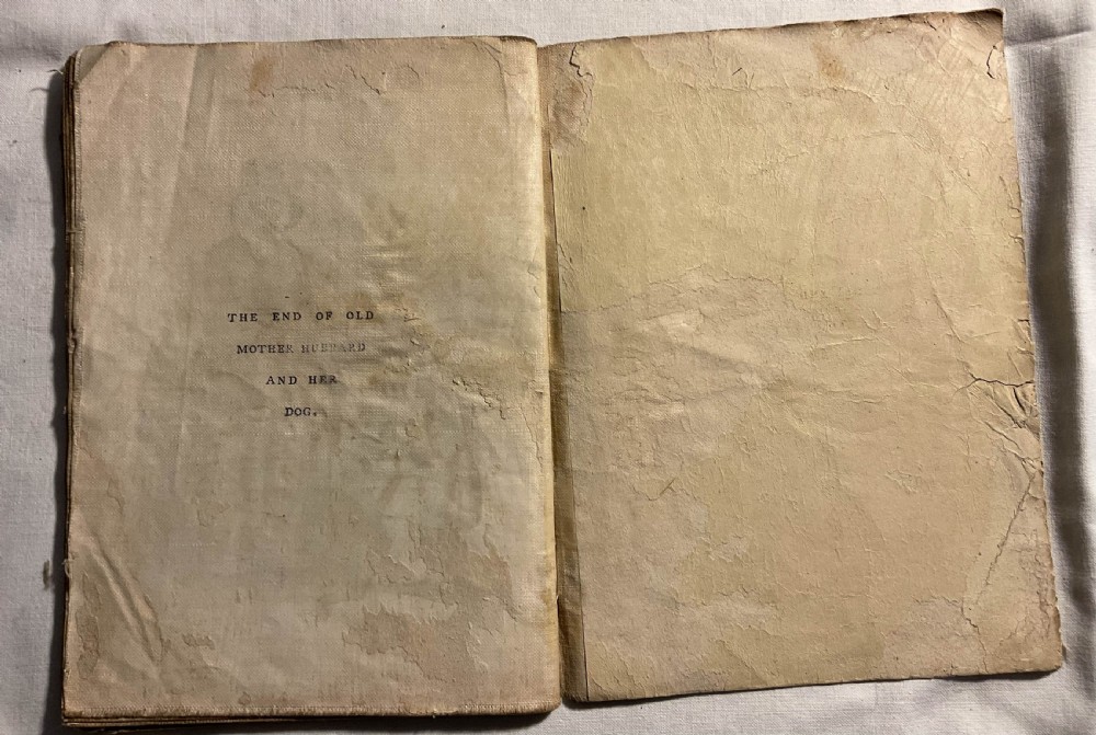 Children's Nursery Rhyme cloth  book View IX