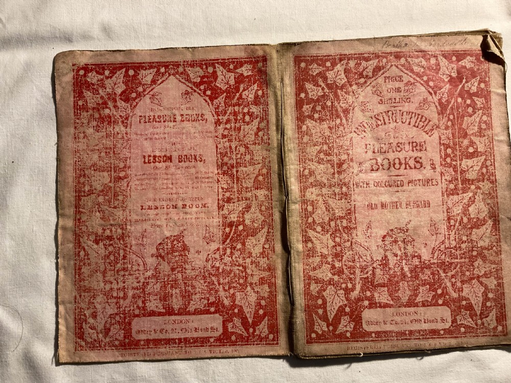 Children's Nursery Rhyme cloth  book View X