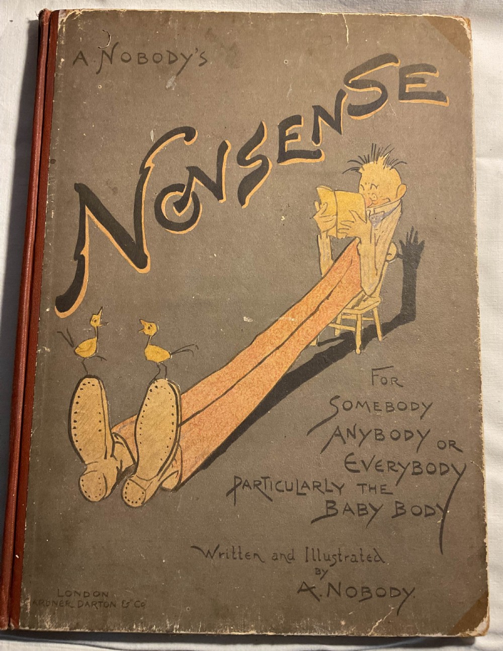 A children's storybook .   A Nobody's  Nonsense book 