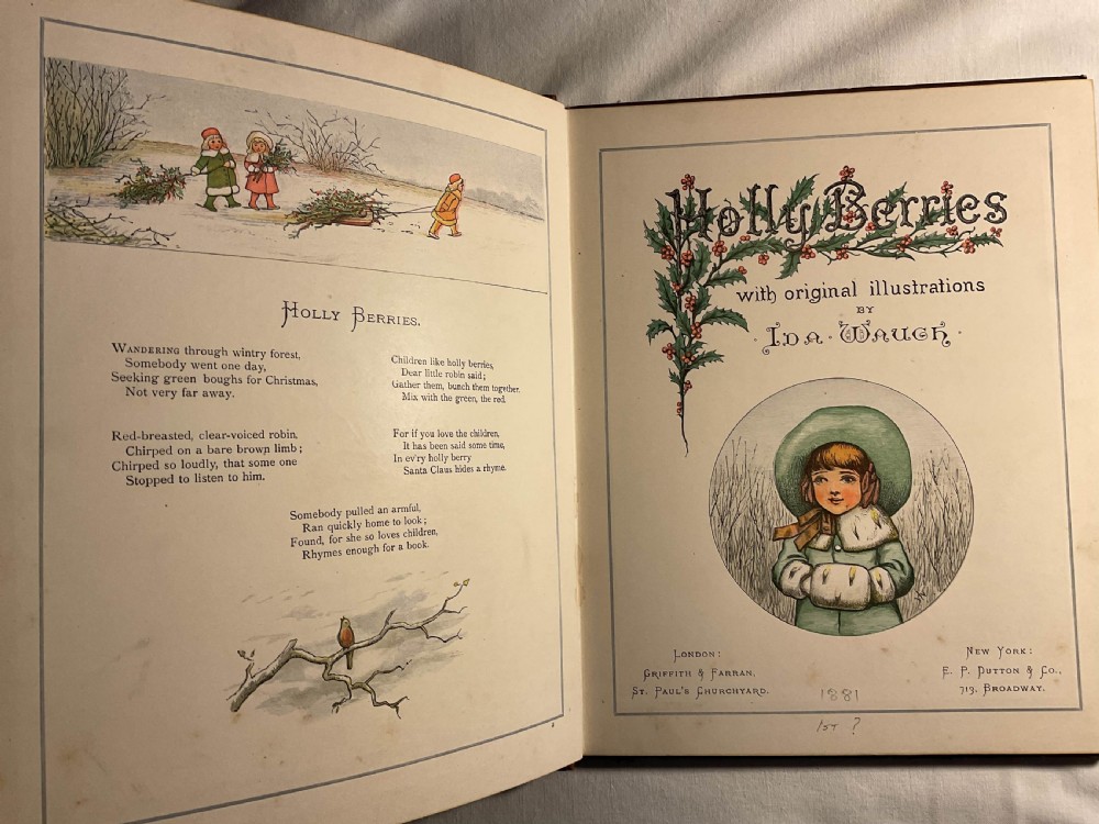 Victorian childrens rhyme book  View II