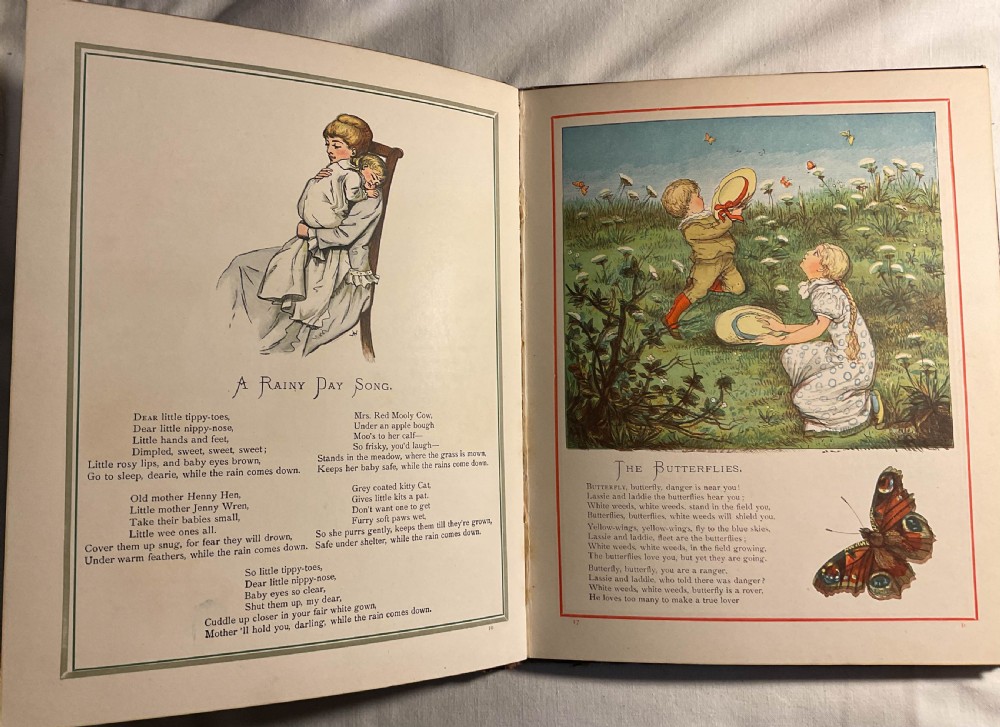 Victorian childrens rhyme book  View V