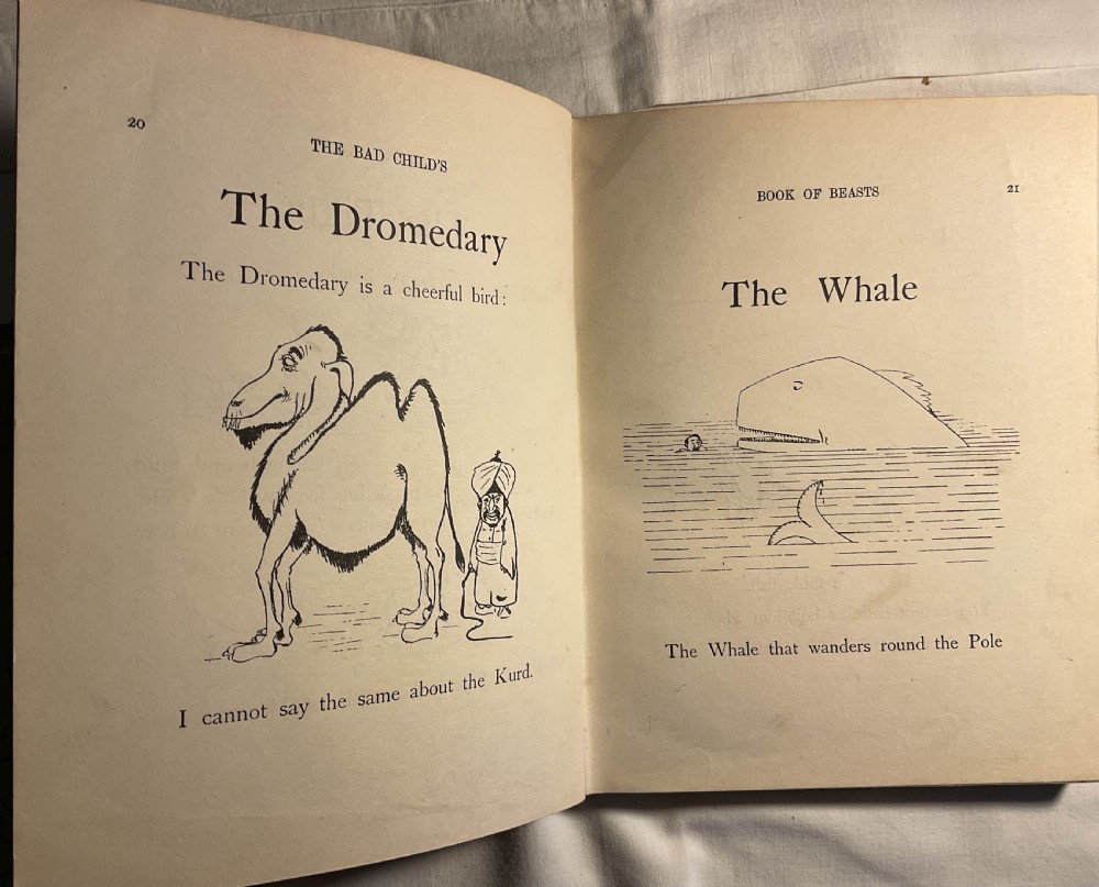 Bad Childs book of beasts , story book .  View II