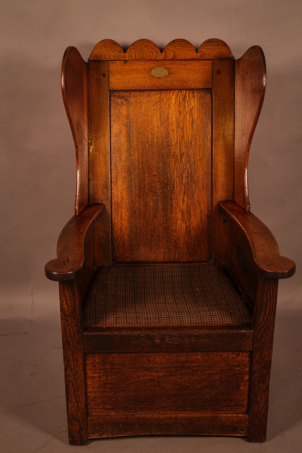 A 19th century Lambing Chair in Oak