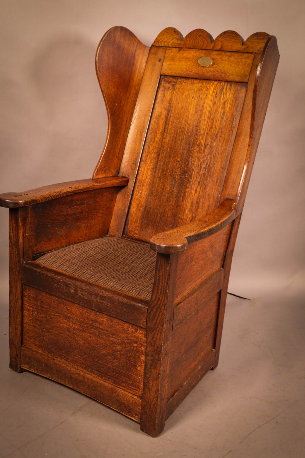 A 19th century Lambing Chair in Oak View III