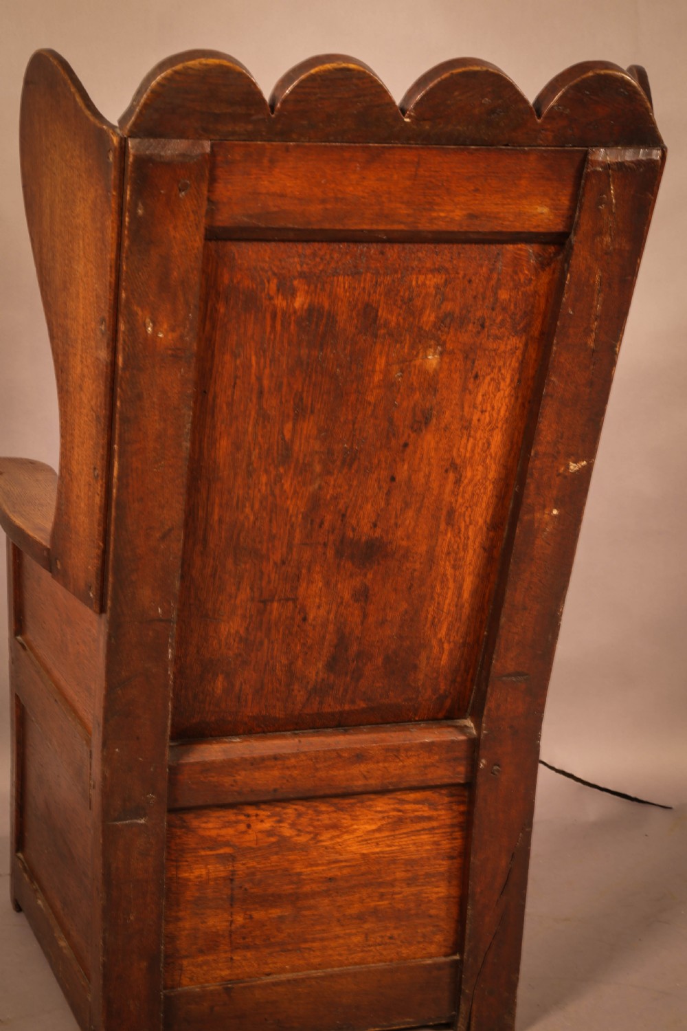 A 19th century Lambing Chair in Oak View IV
