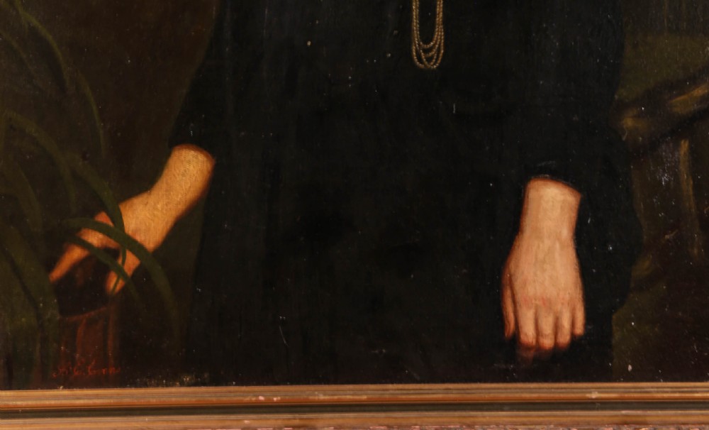 Portrait of a Lady 19th century View III