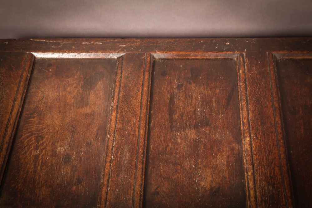 A17th century coffer dated 1665 with initials EL View VII