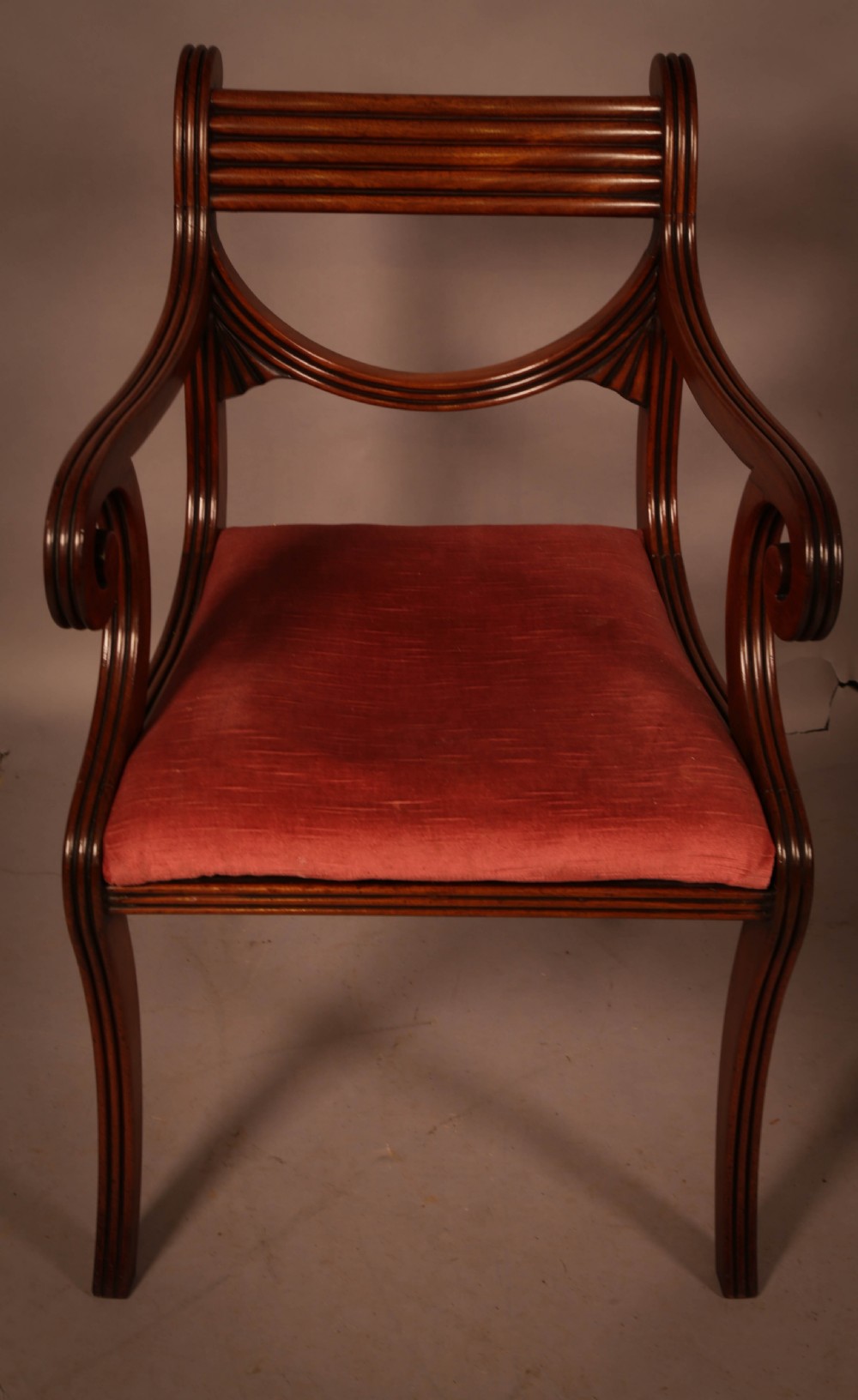 A Superb set of Eight Regency Period Dining Chairs View VI