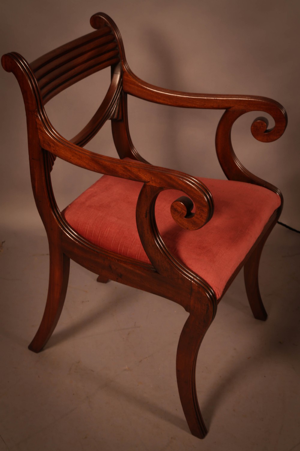 A Superb set of Eight Regency Period Dining Chairs View VII