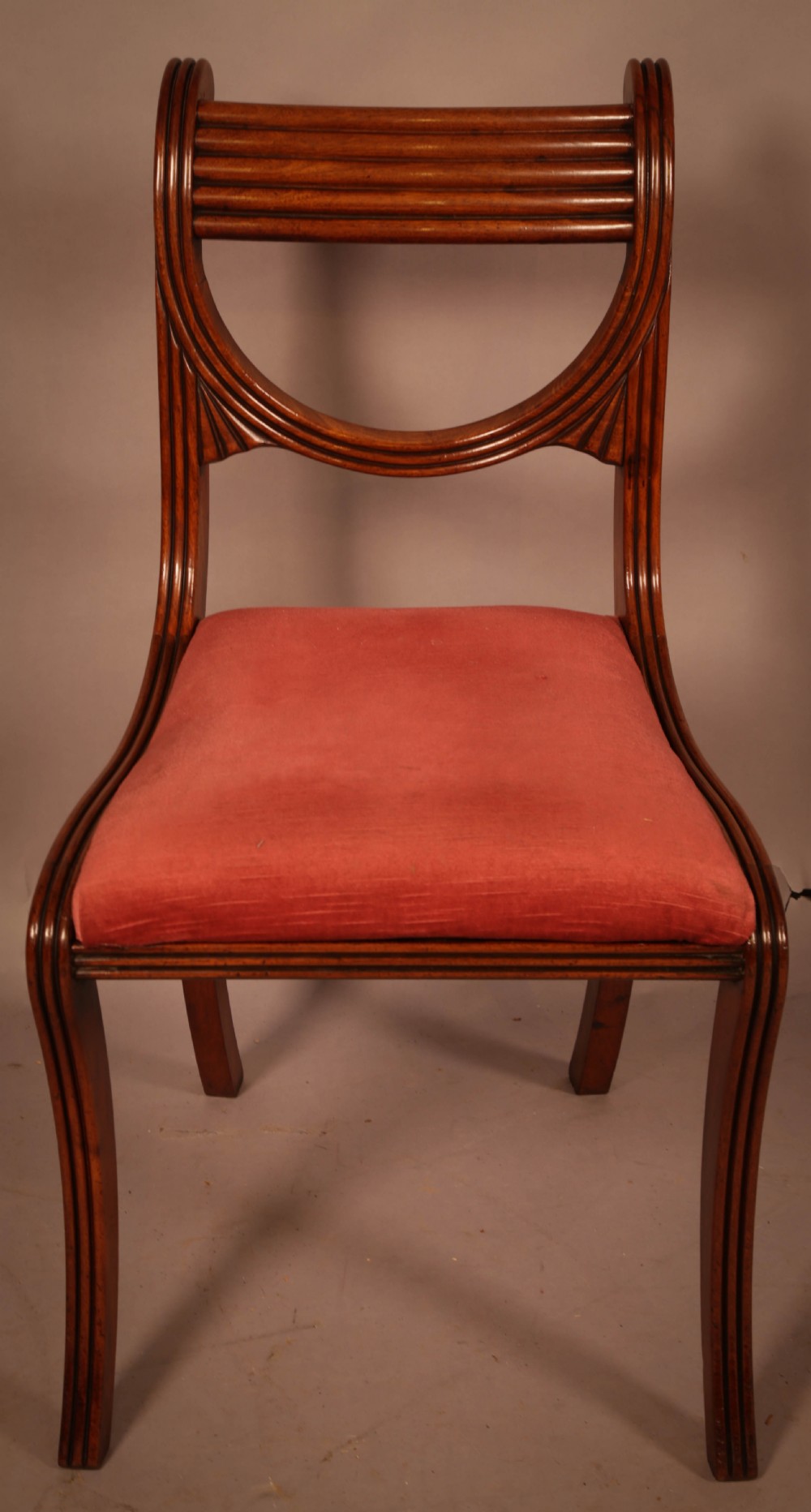A Superb set of Eight Regency Period Dining Chairs View XII